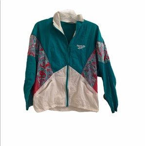 Vintage 80's/90's Reebok Zip-up Windbreaker Sz M